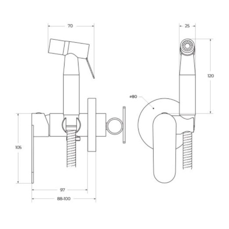 Гигиенический набор CEZARES STYLUS-DIF-IN